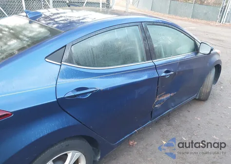 2016 Hyundai Elantra Value Edition из США, поврежденный, VIN 5NPDH4AE8GH746608